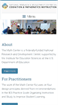 Mobile Screenshot of iesmathcenter.org